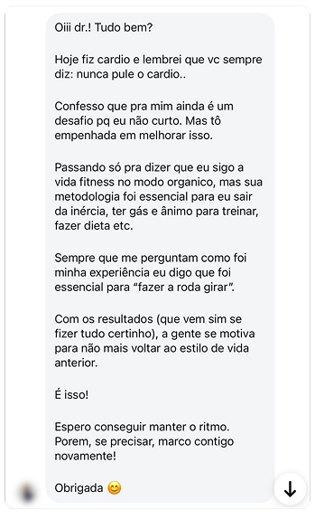 Depoimento de paciente 2