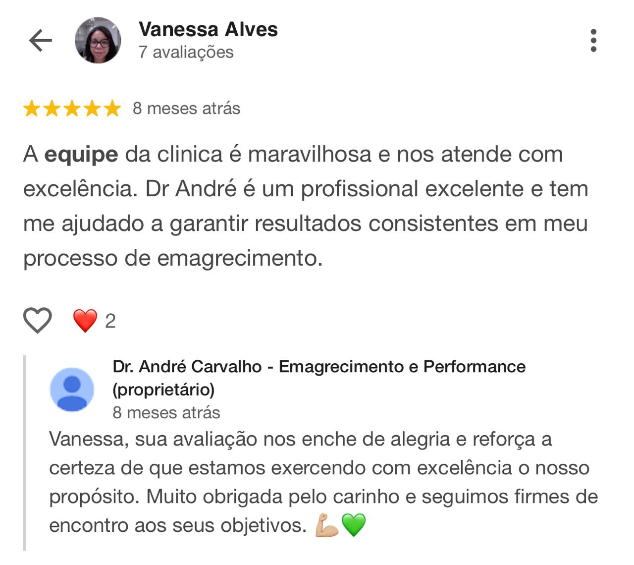 Depoimento de paciente 3
