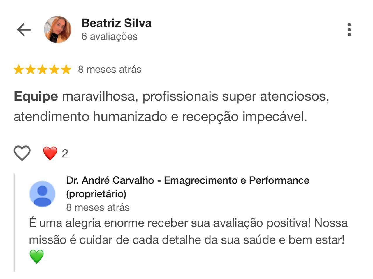 Depoimento de paciente 4
