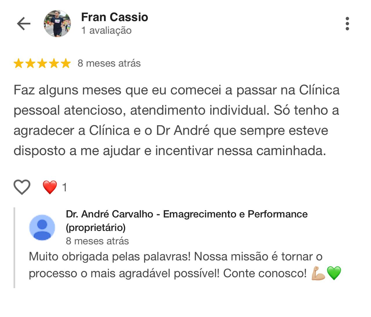 Depoimento de paciente 6